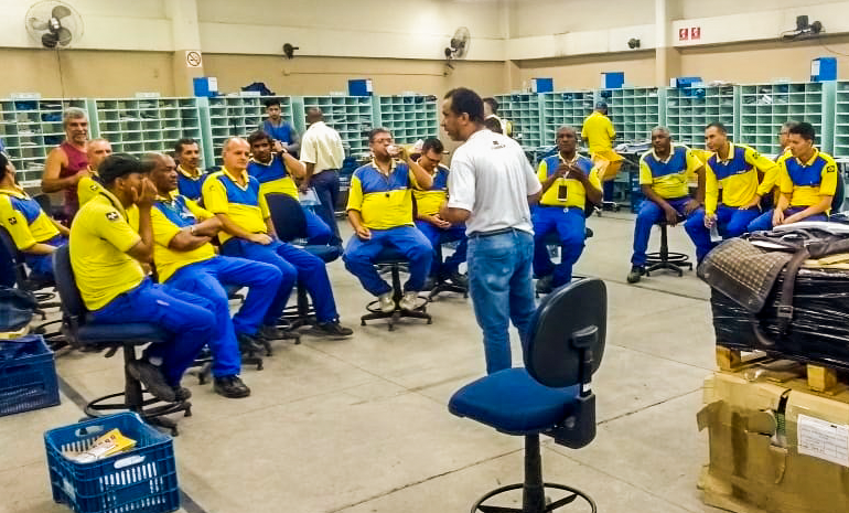 SINTECT/RJ mobiliza os trabalhadores em reuniões setoriais no Sul Fluminense