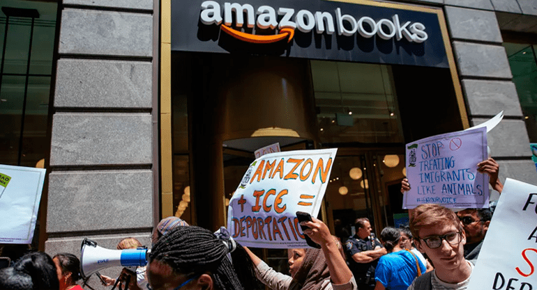 Trabalhadores da Amazon organizam protesto mundial