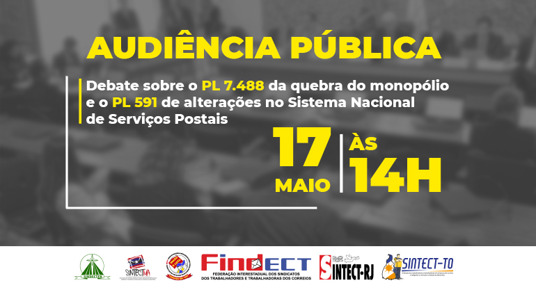 Nova audiência pública é mais um passo fundamental na luta em defesa dos Correios