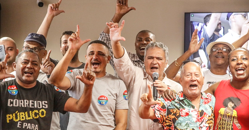 Plenária Comitê de Apoio à Lula do SINTECT-RJ com representantes sindicais define vitória de Lula como prioridade da luta dos trabalhadores