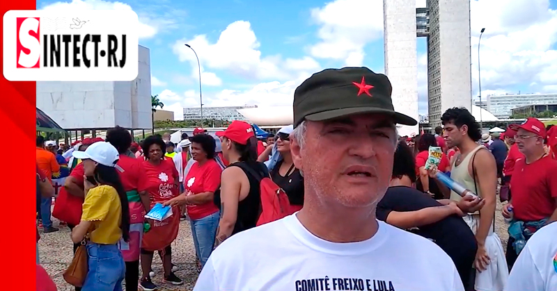 Diretoria presenta na posse do Presidente Lula