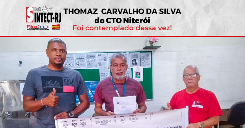 Trabalhador do CTO Niterói recebe alvará de ação vitoriosa do diferencial de mercado