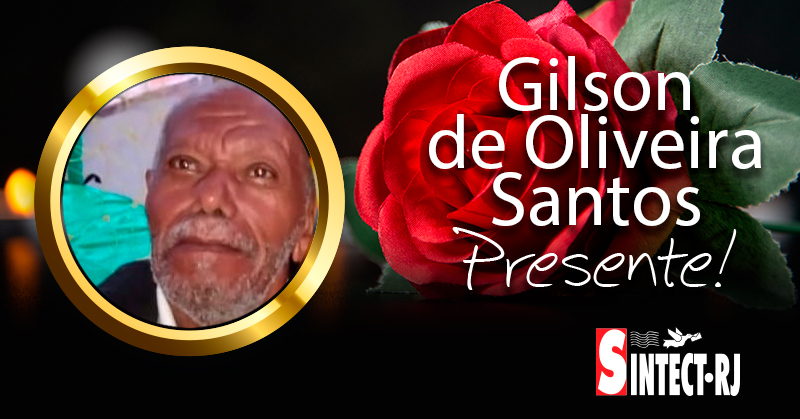LUTO: Gilson de Oliveira Santos