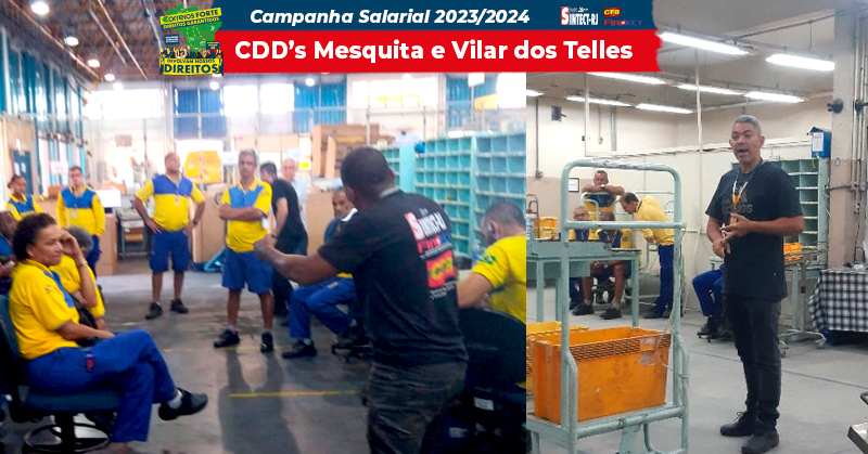 Sindicato na Base | CDD’s Mesquita e Vilar dos Telles