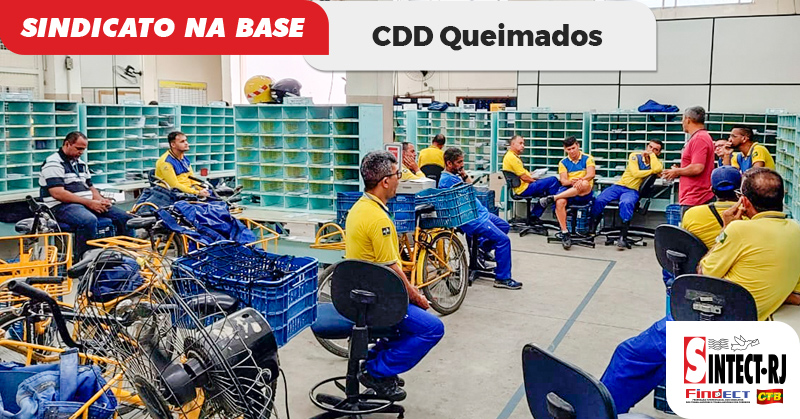 CDD Queimados | SINTECT-RJ discute demandas dos trabalhadores em reunião setorial