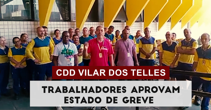SINTECT-RJ fortalece mobilização no CDD Vilar dos Teles: Trabalhadores se preparam para luta por melhores condições de trabalho