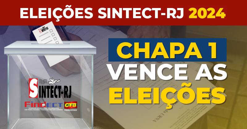 CHAPA 1 vence as eleições e mantém o sindicato nas mãos dos trabalhadores