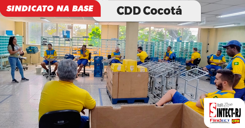 SINTECT-RJ realiza reunião setorial no CDD Cocotá: Fortalecendo a mobilização e…