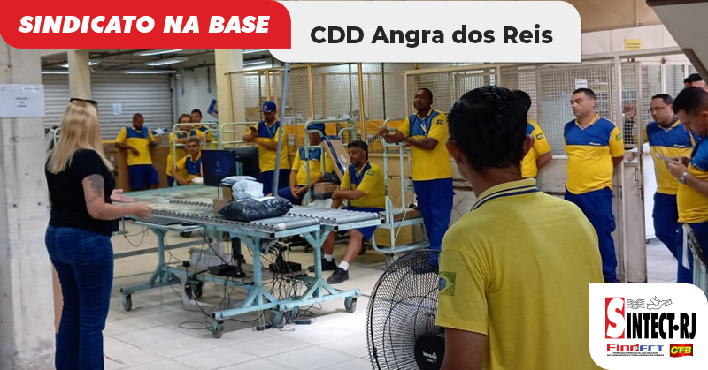 SINTECT-RJ realiza reunião setorial no CDD Angra dos Reis para manter…