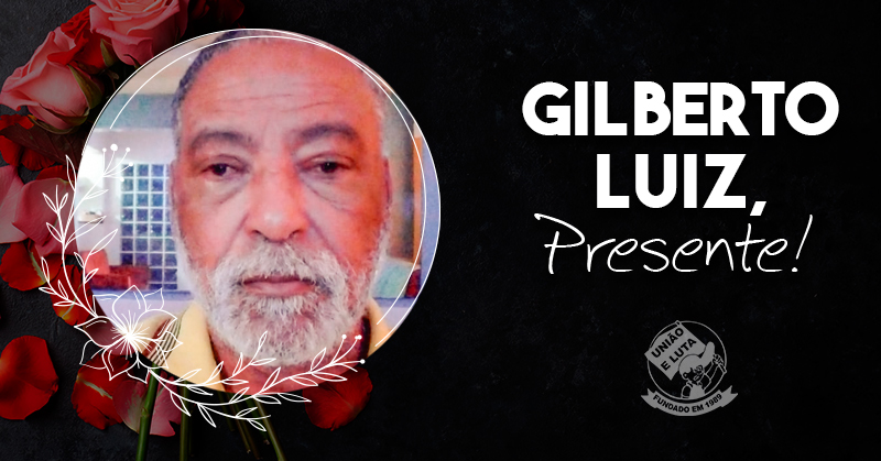 LUTO: GILBERTO LUIZ DA SILVA