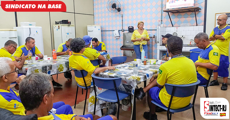 SINTECT-RJ reforça mobilização e atualiza trabalhadores em reunião setorial no CDD DEODORO