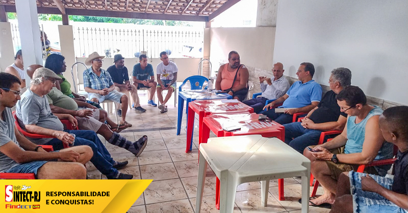 SINTECT-RJ debate futuro dos Correios e questões jurídicas em encontro com trabalhadores do Norte e Noroeste do estado