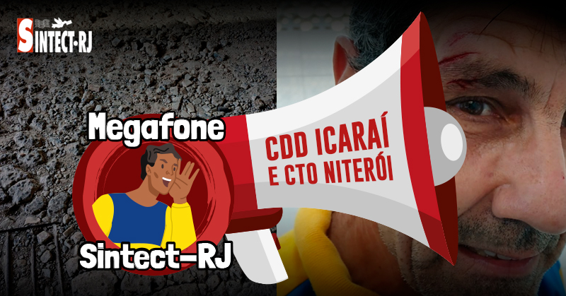 BURACO NA ENTRADA DO CDD ICARAÍ E CTO NITERÓI CAUSA ACIDENTE GRAVE! SINTECT-RJ DENUNCIA NEGLIGÊNCIA DA ECT