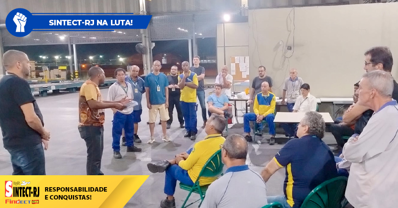 SINTECT-RJ garante permanência dos trabalhadores no turno 3 e evita prejuízo financeiro após encerramento da RPN