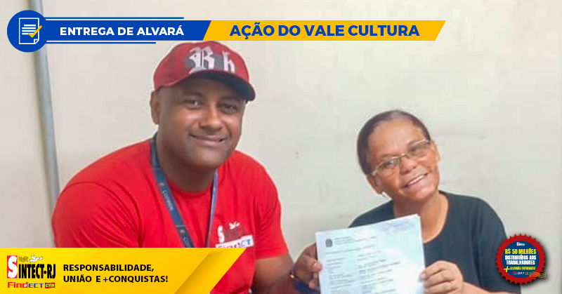 MAIS UMA CONQUISTA DO SINTECT-RJ: TRABALHADORES DO CDD Parque São Vicente RECEBEM…
