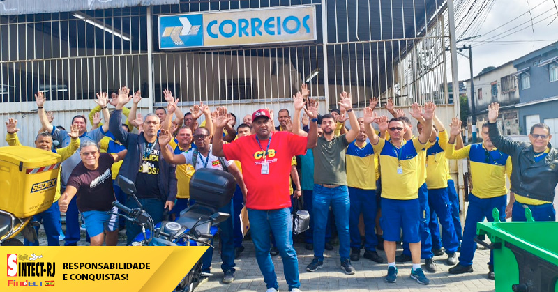 Pressionado pelo Sintect-RJ, Correios tentam agilizar novo local de trabalho para os trabalhadores do CDD Belford Roxo