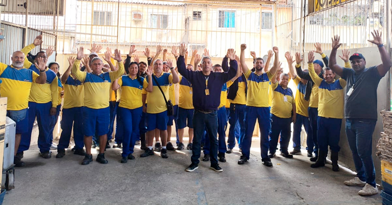 Trabalhadores do CDD Belford Roxo mantêm o estado de greve por condições dignas de segurança