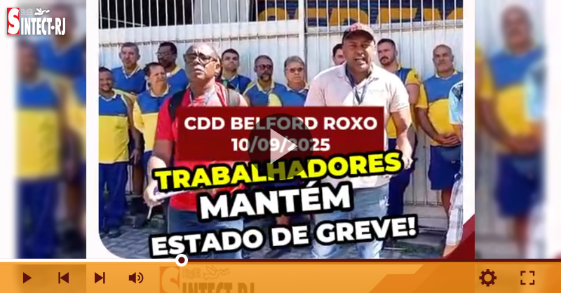 Assembleia no CDD Belford Roxo mantém estado de greve e define nova reunião com COPER e COSUP