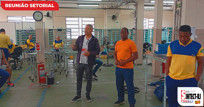 CDD DUQUE DE CAXIAS: REUNIÃO SETORIAL FORTALECE A CATEGORIA E LEVA INFORMAÇÕES ESSENCIAIS AOS TRABALHADORES