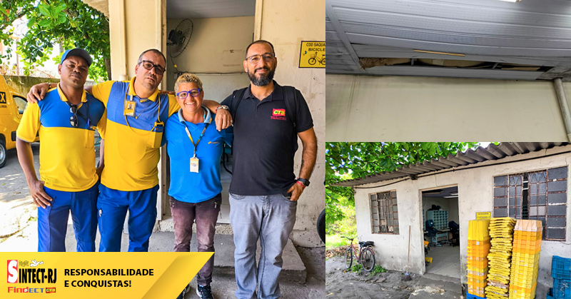 Sintect-RJ acompanha perícia judicial na AC e no CDD Saquarema e…