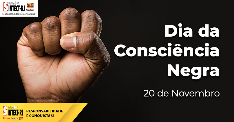 SINTECT-RJ celebra o Dia da Consciência Negra com ato em defesa da vida, da igualdade racial e da memória de Zumbi dos Palmares