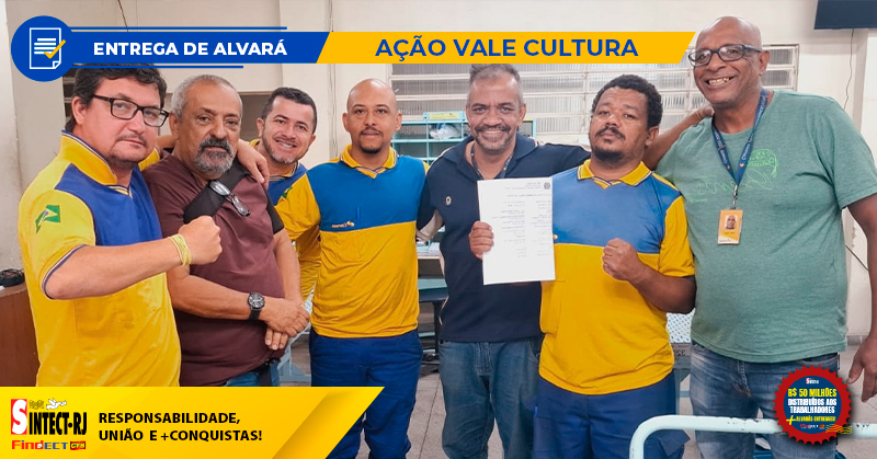 JUSTIÇA: SINTECT-RJ GARANTE NOVO ALVARÁ AO TRABALHADOR DO CDD ITAGUAÍ