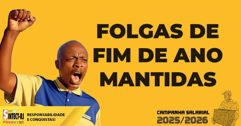 SINTECT-RJ cobra os Correios, empresa recua e mantém as folgas de final&hellip;