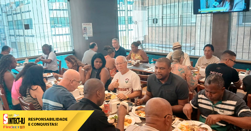 Confraternização de fim de ano da diretoria do SINTECT-RJ fortalece laços e promove a integração