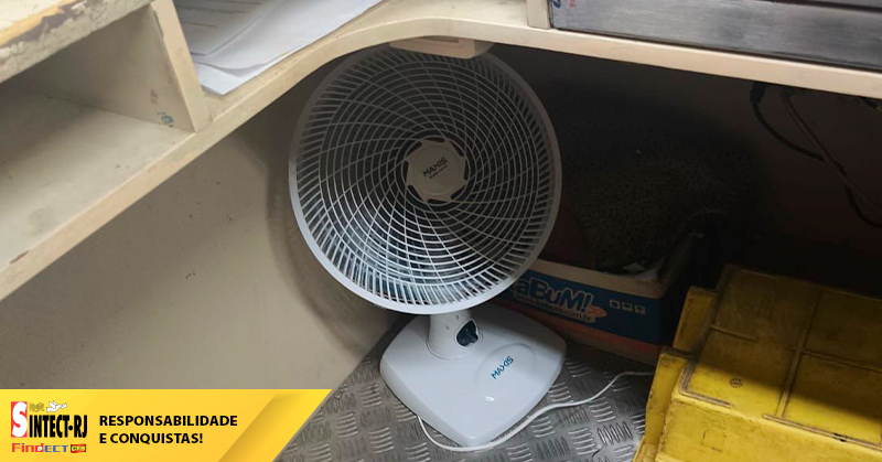 Trabalhadores da AC Macaé entram em estado de greve contra calor excessivo e falta de climatização