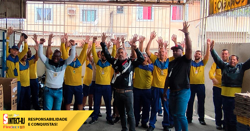 Mobilização do SINTECT-RJ garante dignidade aos trabalhadores com novo CDD em Belford Roxo
