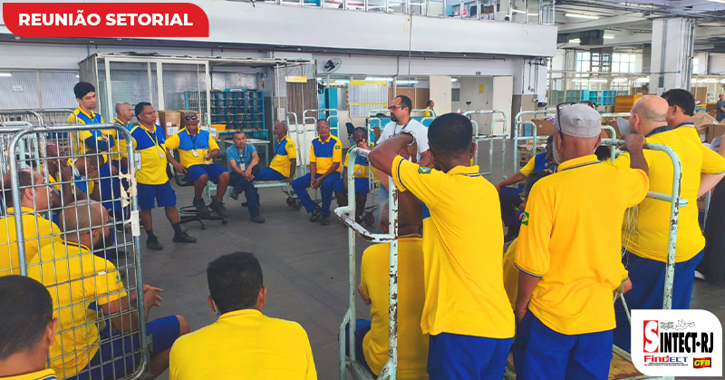 Diretores do SINTECT-RJ realizam reunião no CEE Centro e trabalhadores denunciam sobrecarga&hellip;
