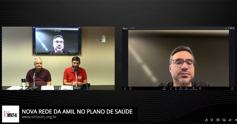 SINTECT-RJ promove Live sobre a parceria do Postal Saúde com a Amil