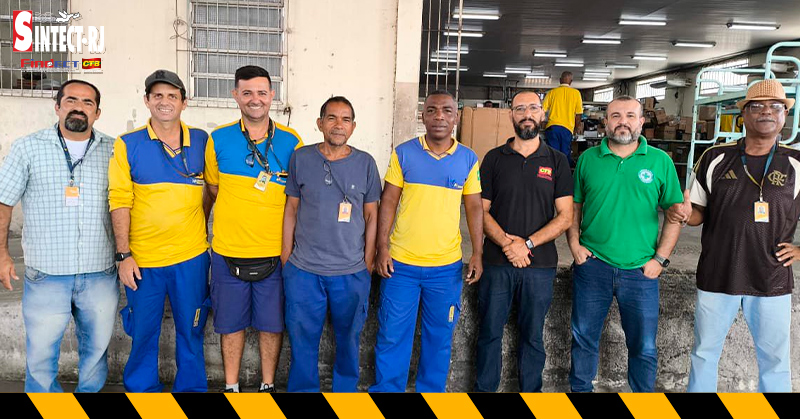 SINTECT-RJ fiscaliza unidades dos Correios em Campos e exige melhorias na segurança