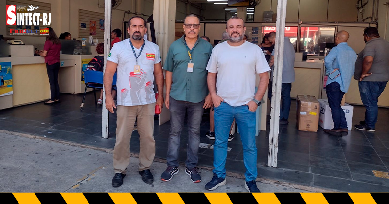 CDD TANQUE e AC TAQUARA recebem vistoria de técnico de segurança do trabalho