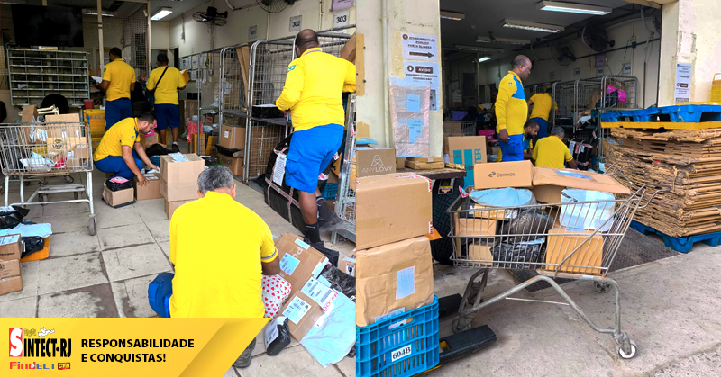 CDD Tamoios sofre com falta de estrutura e Sintect-RJ cobra solução dos Correios
